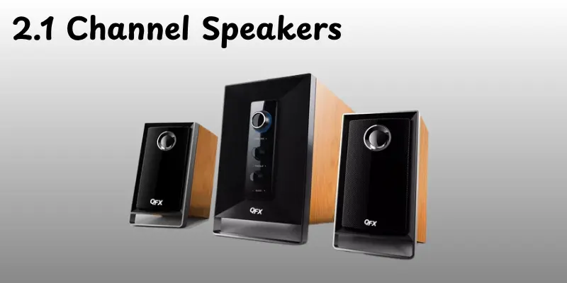 2.1 channel speaker