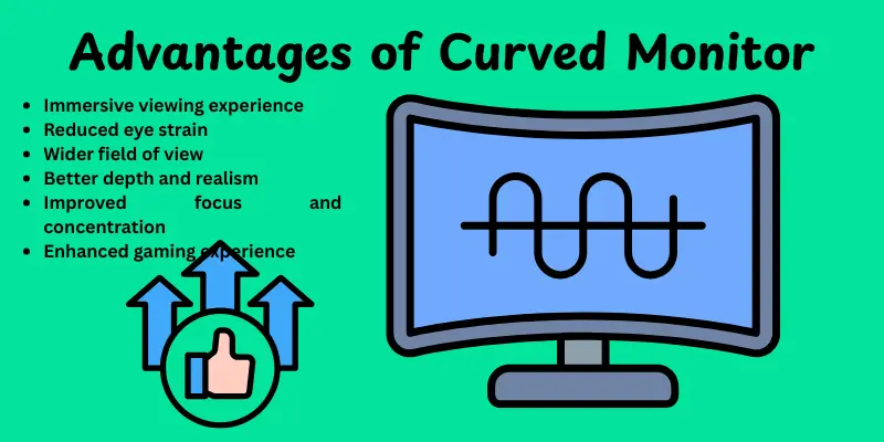 Advantages of Curved Monitor