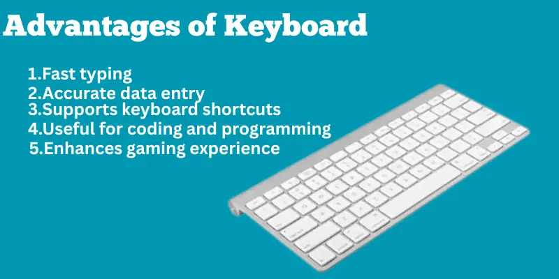advantages of keyboard