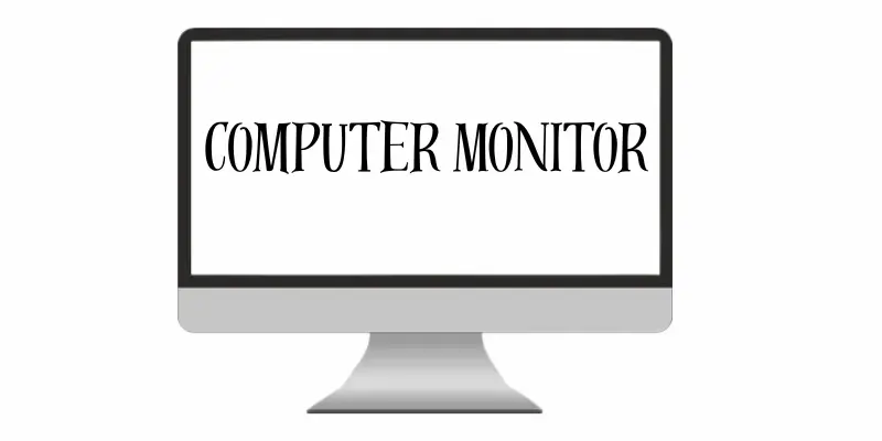 computer monitor